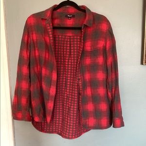 Madewell Flannel w/ pockets